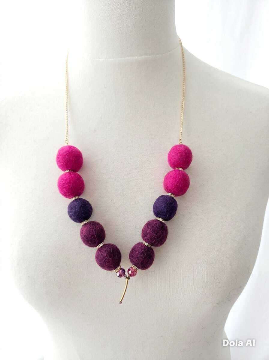 Felt Necklace